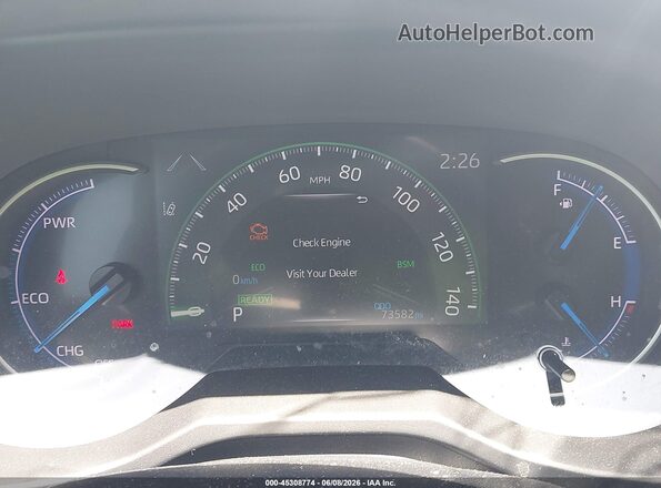 2T3UWRFV7PW155285 2023 TOYOTA RAV4 HYBRID Blue უკანა სავარძლების ხედი