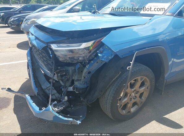 2T3UWRFV7PW155285 2023 TOYOTA RAV4 HYBRID Blue წინა ხედი