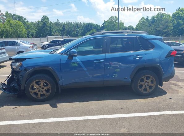 2T3UWRFV7PW155285 2023 TOYOTA RAV4 HYBRID Blue სალონის 360-გრადუსიანი ხედი
