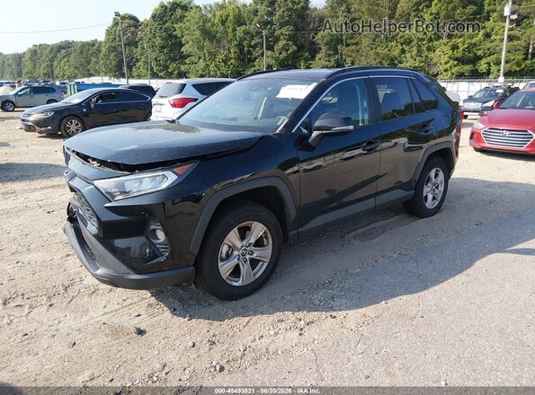 2T3W1RFV0LC046640 2020 TOYOTA RAV4 Black Передня ліва чверть