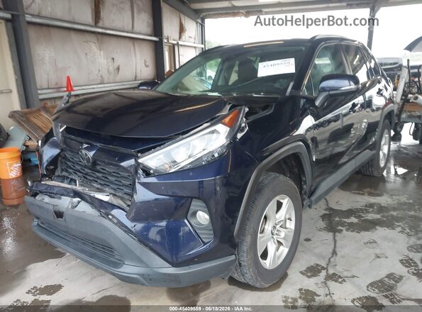 2T3W1RFV0LC057895 2020 TOYOTA RAV4 Blue Przód lewy