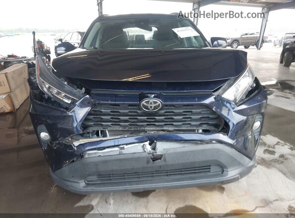 2T3W1RFV0LC057895 2020 TOYOTA RAV4 Blue Widok zestawu wskaźników