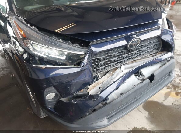 2T3W1RFV0LC057895 2020 TOYOTA RAV4 Blue Widok z przodu