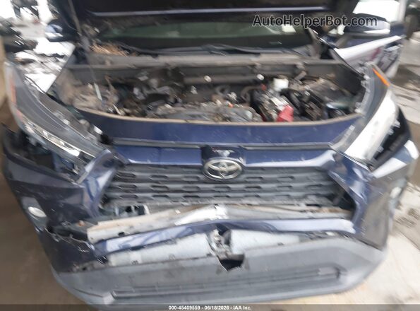 2T3W1RFV0LC057895 2020 TOYOTA RAV4 Blue Widok z tyłu