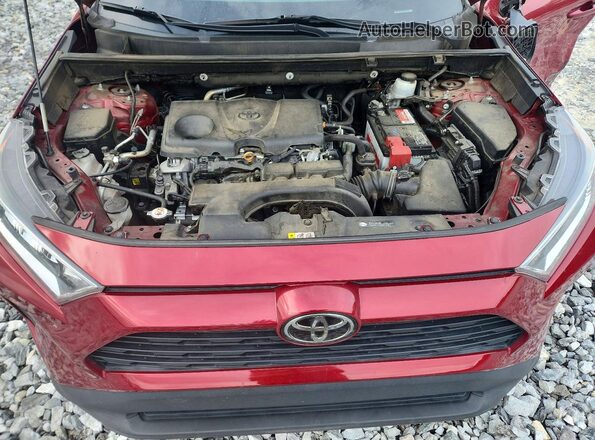 2T3W1RFV0LC069027 2020 TOYOTA RAV4 Maroon ძრავის განყოფილების ხედი