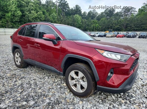 2T3W1RFV0LC069027 2020 TOYOTA RAV4 Maroon წინა მარჯვენა