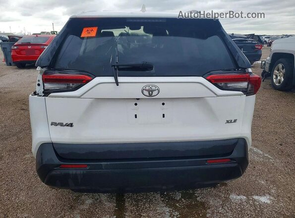 2T3W1RFV0LW083265 2020 TOYOTA RAV4 White Հետևի տեսք