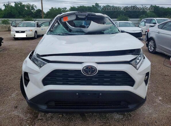 2T3W1RFV0LW083265 2020 TOYOTA RAV4 White Դիմացի տեսք