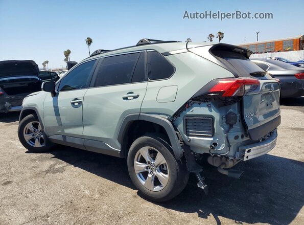 2T3W1RFV0NW229716 2022 TOYOTA RAV4 Green Rear left