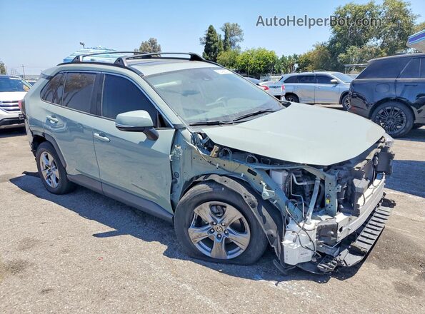 2T3W1RFV0NW229716 2022 TOYOTA RAV4 Green Front right