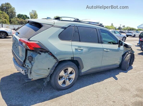 2T3W1RFV0NW229716 2022 TOYOTA RAV4 Green Rear right