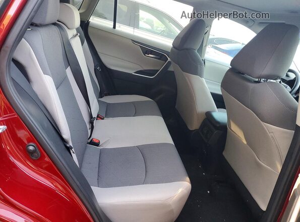 2T3W1RFV0PW266865 2023 TOYOTA RAV4 Charcoal Rear interior view
