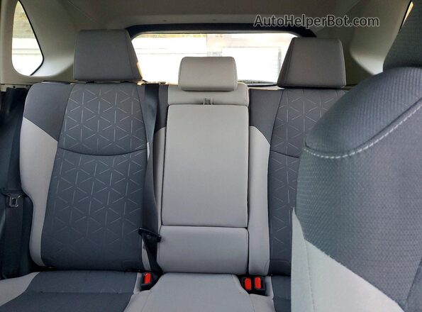 2T3W1RFV0PW266865 2023 TOYOTA RAV4 Charcoal Rear seats view