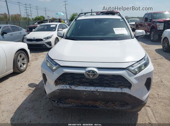 2T3W1RFV0PW274934 2023 TOYOTA RAV4 White Widok zestawu wskaźników