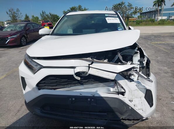 2T3W1RFV0RW338618 2024 TOYOTA RAV4 White ხელსაწყოთა პანელის ხედი