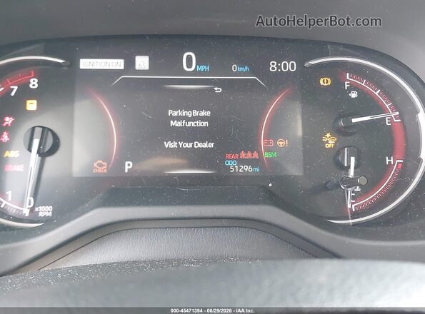 2T3W1RFV0RW338618 2024 TOYOTA RAV4 White უკანა სავარძლების ხედი