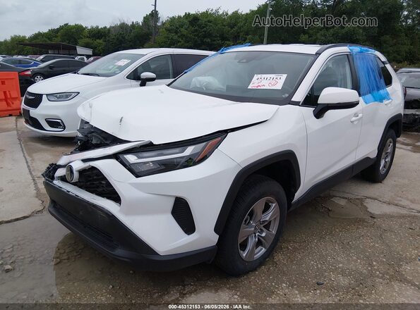 2T3W1RFV0SW374122 2025 TOYOTA RAV4 Белый Передняя левая четверть
