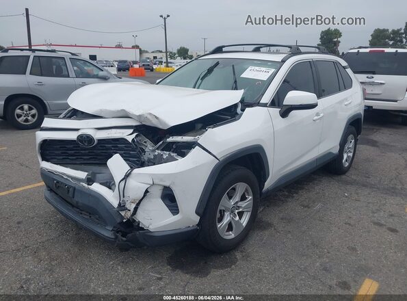 2T3W1RFV1KW024174 2019 TOYOTA RAV4 White Vista tres cuartos delantera izquierda