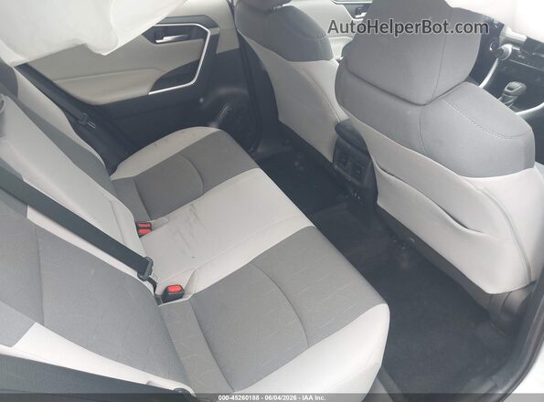 2T3W1RFV1KW024174 2019 TOYOTA RAV4 White Vista de la etiqueta del VIN