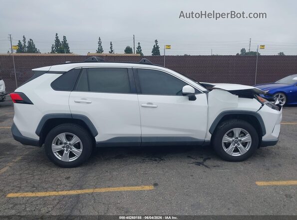 2T3W1RFV1KW024174 2019 TOYOTA RAV4 White Vista del cuadro de instrumentos