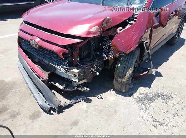 2T3W1RFV1KW054338 2019 TOYOTA RAV4 Red Widok z przodu