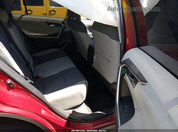 2T3W1RFV1KW054338 2019 TOYOTA RAV4 Red Widok naklejki z numerem VIN