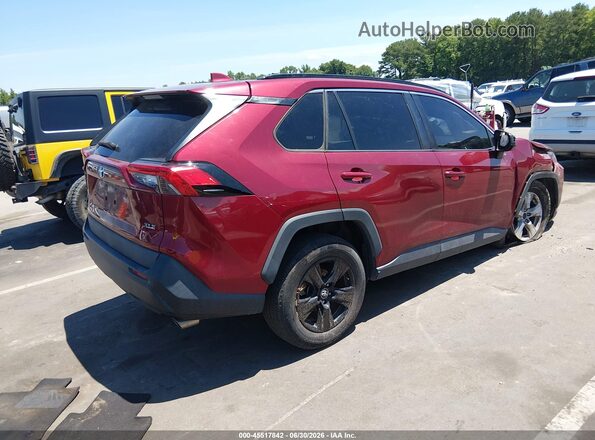 2T3W1RFV1KW054338 2019 TOYOTA RAV4 Red Tył prawy