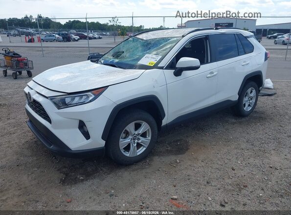 2T3W1RFV1LW059945 2020 TOYOTA RAV4 White წინა მარცხენა ხედი სამი მეოთხედიდან