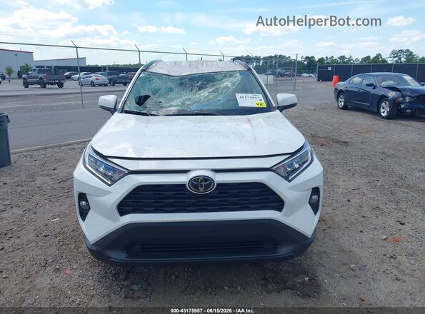 2T3W1RFV1LW059945 2020 TOYOTA RAV4 White ხელსაწყოთა პანელის ხედი