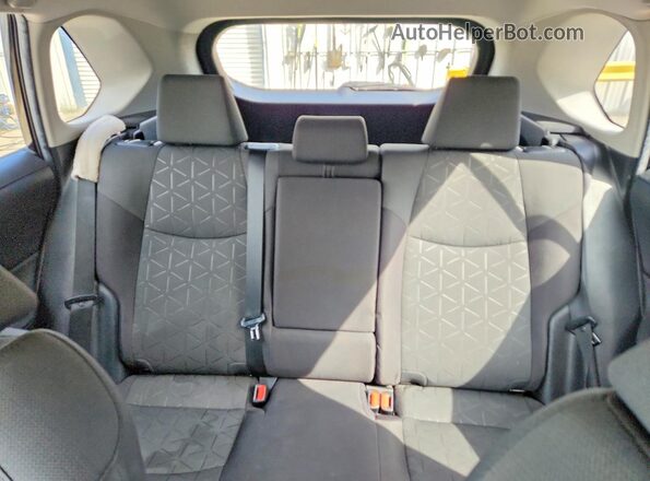 2T3W1RFV1MC111531 2021 TOYOTA RAV4 Black უკანა სავარძლების ხედი