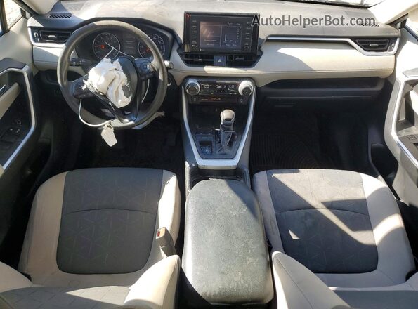 2T3W1RFV1MW117649 2021 TOYOTA RAV4 White Առջևի վահանակի տեսք