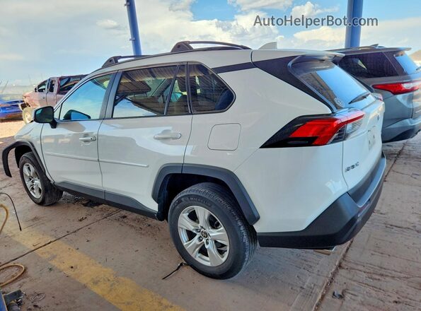 2T3W1RFV1MW159660 2021 TOYOTA RAV4 White Rear left