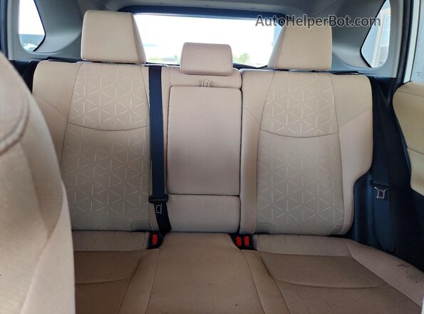 2T3W1RFV1MW159660 2021 TOYOTA RAV4 White Rear seats view