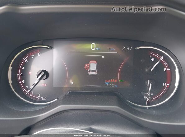 2T3W1RFV1PC246237 2023 TOYOTA RAV4 Gray უკანა სავარძლების ხედი