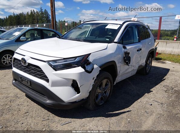 2T3W1RFV1SW383833 2025 TOYOTA RAV4 White Առջևի ձախ երեք քառորդ տեսարան
