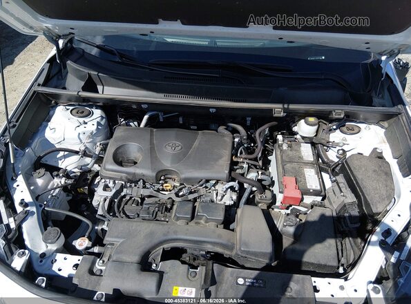 2T3W1RFV1SW383833 2025 TOYOTA RAV4 White Հետևի տեսք