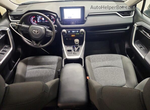 2T3W1RFV1SW387333 2025 TOYOTA RAV4 Silver Առջևի վահանակի տեսք