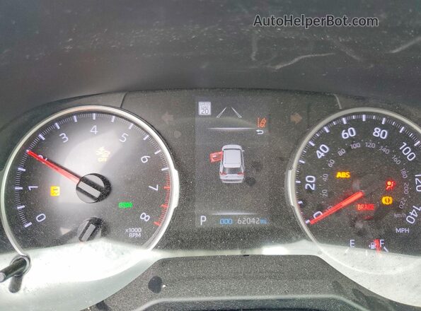 2T3W1RFV2LW071277 2020 TOYOTA RAV4 Gray Սարքավորումների վահանակի տեսք
