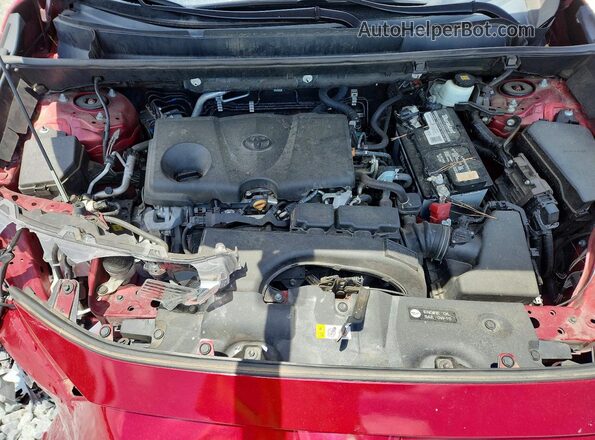 2T3W1RFV2LW099211 2020 TOYOTA RAV4 Red Widok komory silnika