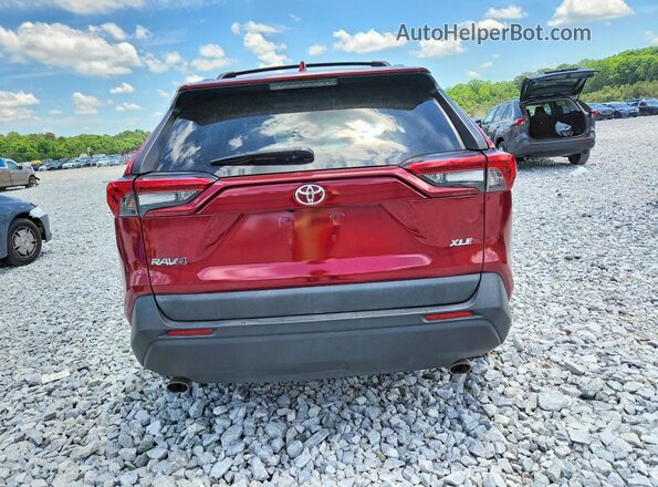 2T3W1RFV2LW099211 2020 TOYOTA RAV4 Red Widok z tyłu