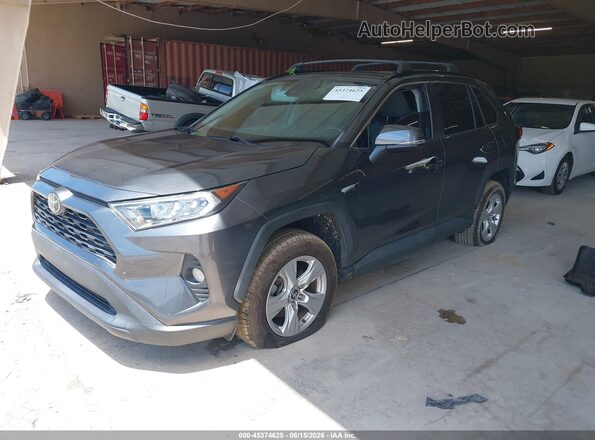 2T3W1RFV2MC107522 2021 TOYOTA RAV4 Серый Передняя левая четверть