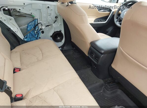 2T3W1RFV2MC118391 2021 TOYOTA RAV4 White VIN კოდის სტიკერის ხედი