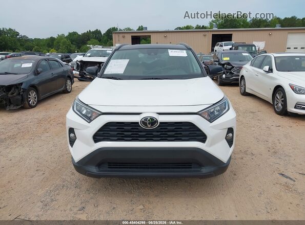 2T3W1RFV2MC118391 2021 TOYOTA RAV4 White უკანა სალონის ხედი