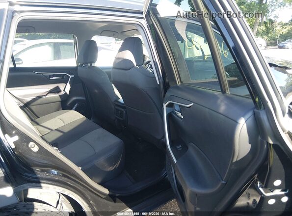 2T3W1RFV2MC145512 2021 TOYOTA RAV4 Black Vista de la etiqueta del VIN