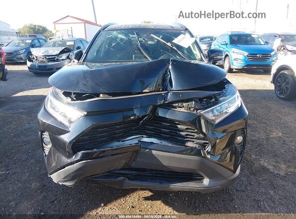 2T3W1RFV2MC145512 2021 TOYOTA RAV4 Black Vista del cuadro de instrumentos