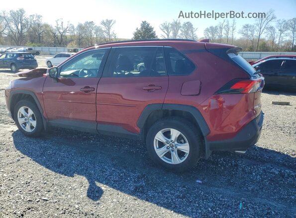 2T3W1RFV2MW119152 2021 TOYOTA RAV4 Red უკანა მარცხენა
