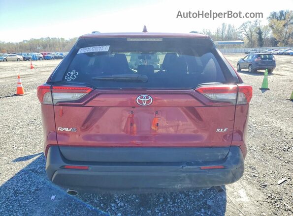 2T3W1RFV2MW119152 2021 TOYOTA RAV4 Red უკანა ხედი