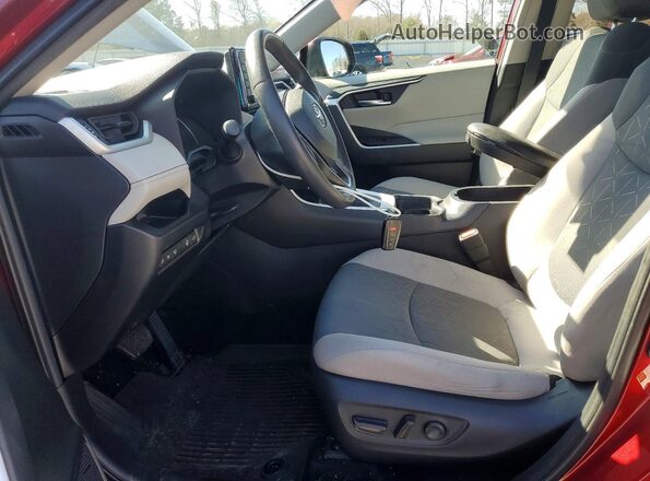 2T3W1RFV2MW119152 2021 TOYOTA RAV4 Red წინა სალონის ხედი