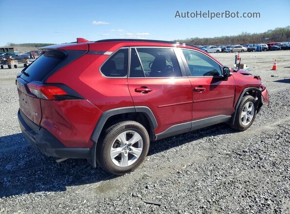 2T3W1RFV2MW119152 2021 TOYOTA RAV4 Red უკანა მარჯვენა