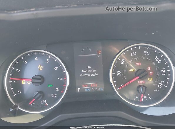 2T3W1RFV2MW127803 2021 TOYOTA RAV4 Gray Вид задніх сидінь